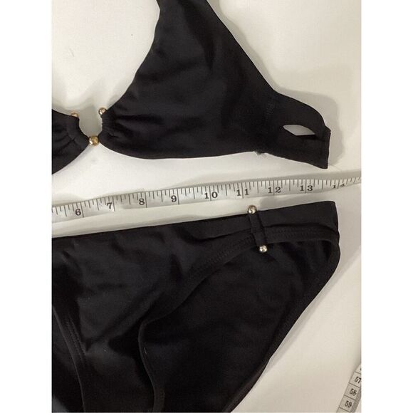 New. Robin Piccone black bikini. XS. Retails $198 - Picture 10 of 12